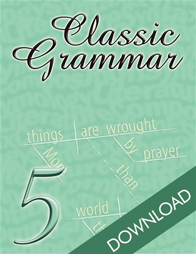 Classic Grammar: Grade Five (Download)