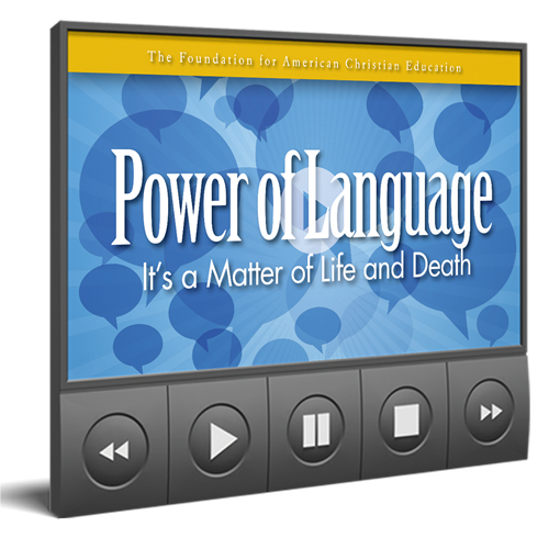 The Power of Language: It's a Matter of Life and Death