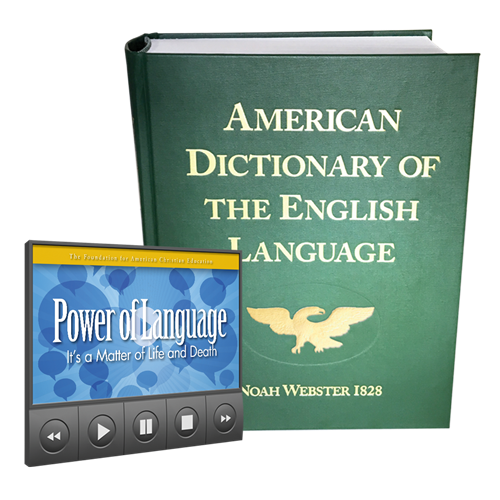 1828 Dictionary with Video Lecture - The Power of Language