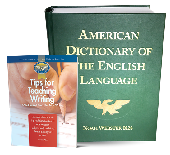 1828 Dictionary with Tips for Teaching Writing (Download)