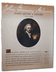 Colonial Christian Posters: John Quincy Adams