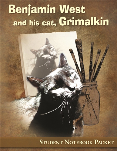 Benjamin West and His Cat, Grimalkin Student Notebook Scratch and Dent Packet